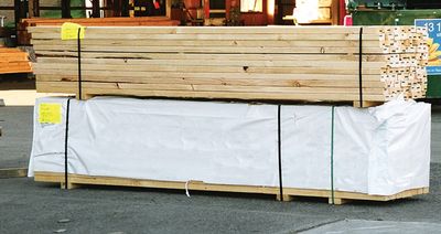 Timber Wrap White 450/900/450mmx235m 65um