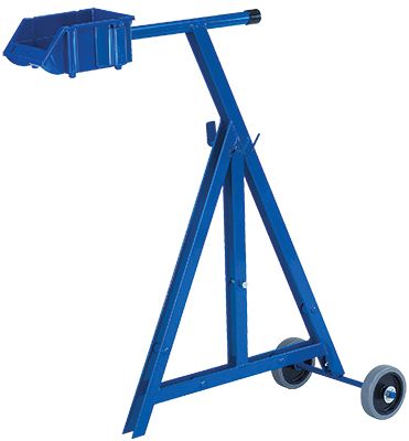 Mobile A Frame Steel Strapping Dispenser