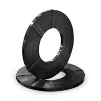 Steel Strapping Black Ribbon 19.0mm x 0.56 x 180m