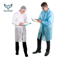 VALIANT Disposable PP Lab Coats