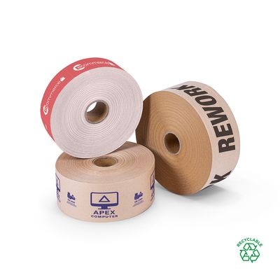 Custom Printed Gummed Paper Tape