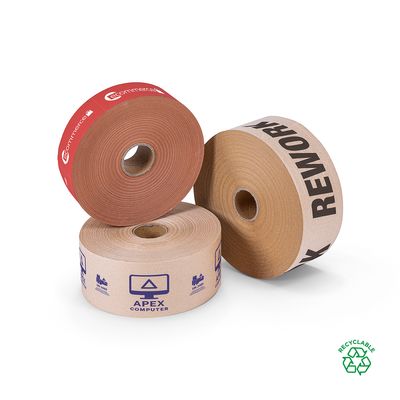 Custom Printed Gummed Paper Tape