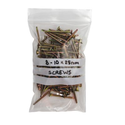 Press Seal Bags with Write On Panel