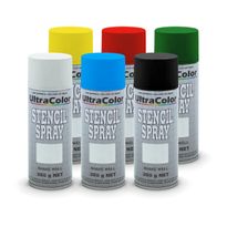Stencil Spray Ink