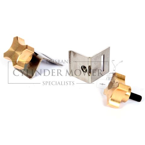 Deflector Mount and Screw Gold Pair