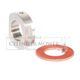 Thrust Pad Silver and Washer