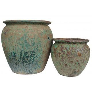 Fossil Hampton Urn S/2 Ocean Mist