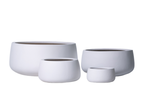 Hoian Bowl White S/4