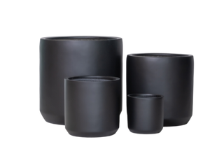 Hoian Cylinder Black S/4