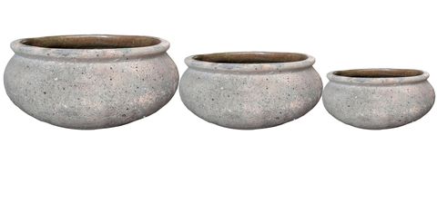 Nai Waterbowl Old Stone S/3