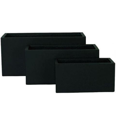 Lomandra Trough S/3 Black