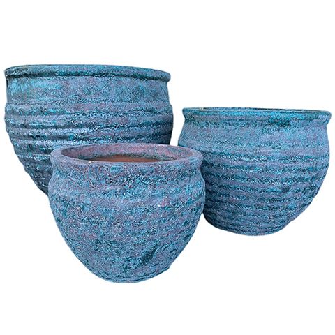 Fossil Cove Tub S/3 Ocean Mist