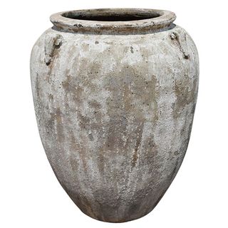 Mateo Urn White Antique