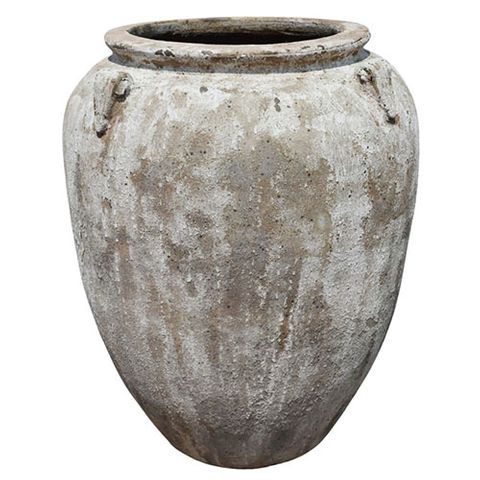 Mateo Urn White Antique