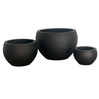 Carex Bowl S/3 Black