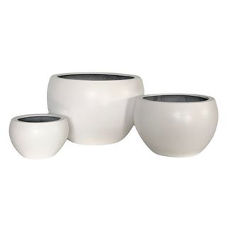 Carex Bowl S/3 White