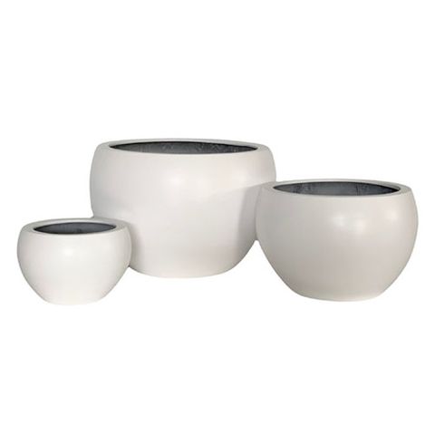 Carex Bowl S/3 White