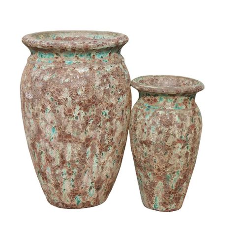 Fossil Dover Urn S/2 Ocean Mist