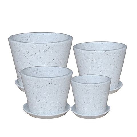 Lemont Cone S/4 White