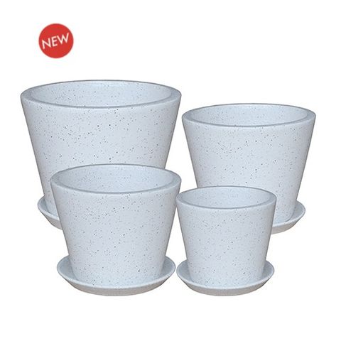 Lemont Cone S/4 White