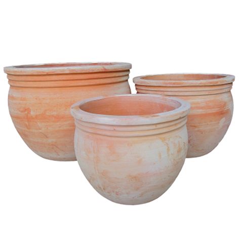 Veneto Tub S/3 Terracotta