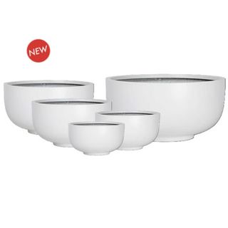 Grandiose Bowl S/5 White