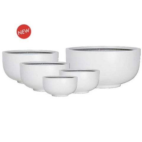 Grandiose Bowl S/5 White