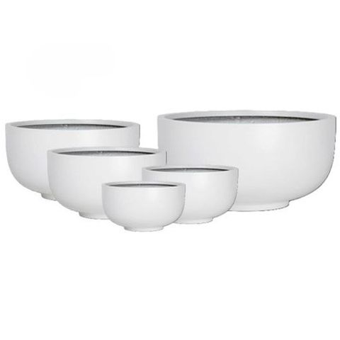 Grandiose Bowl S/5 White