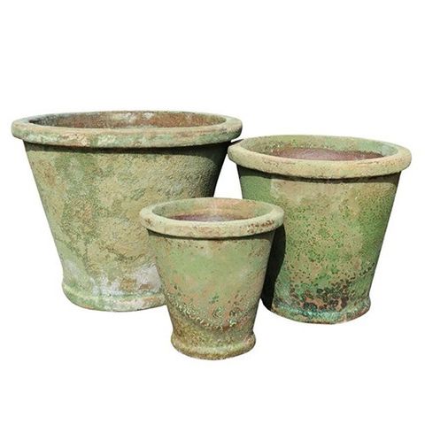 Annatto Cone S/3 Antique Cream