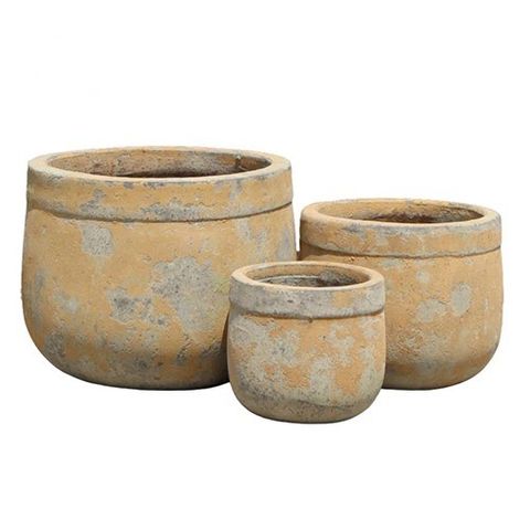 Annatto Tub S/3 Antique Orange