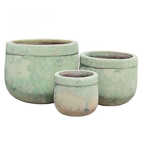 Annatto Tub S/3 Antique Cream