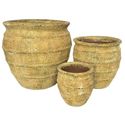 Dorada Tub S/3 Antique Yellow