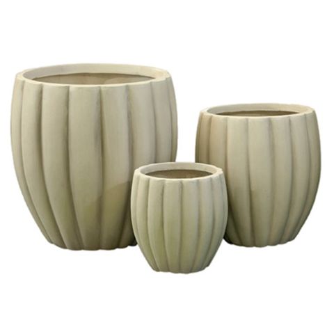 Caspian Egg S/3 Ivory