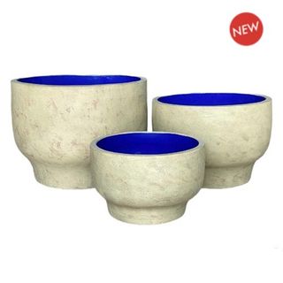 Nayan Water Bowl Blue S/3