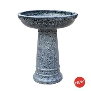 Hanna Birdbath Falling Black