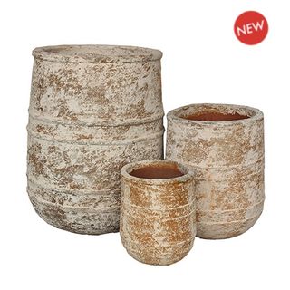 Evoke Jar S/3 Rustic Earth
