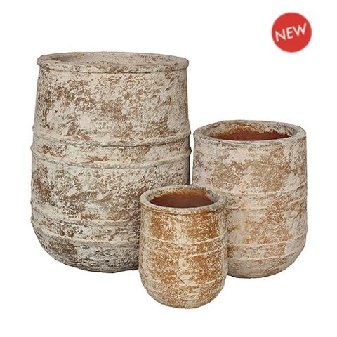 Evoke Jar S/3 Rustic Earth