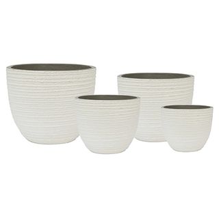 Esperance Egg S/4 White