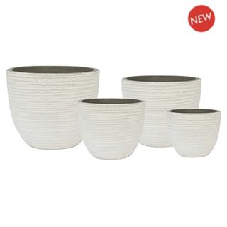 Esperance Egg S/4 White