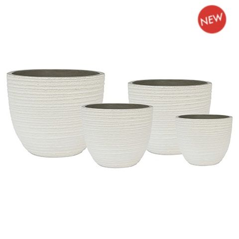 Esperance Egg S/4 White