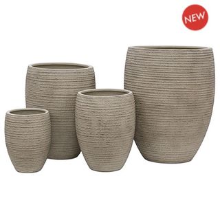 Esperance Tall Egg S/4 Taupe