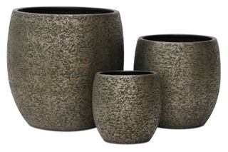 Luxe Planter S/3 Bronze