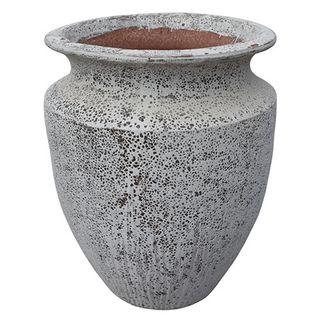 Grand Urn White Coral