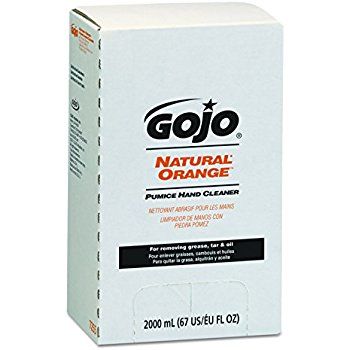 7255 GoJo Natural Orange Hand Cleaner with Pumice Refill