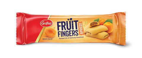 Griffins Fruitli Fingers - Apricot Biscuits
