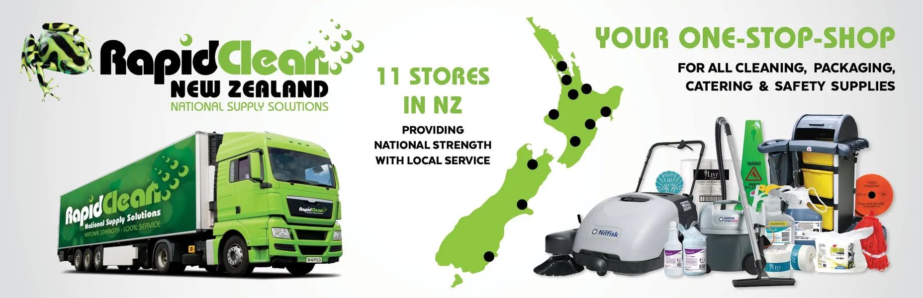 Bay Direct Distributors. Part of Rapid Clean New Zealand