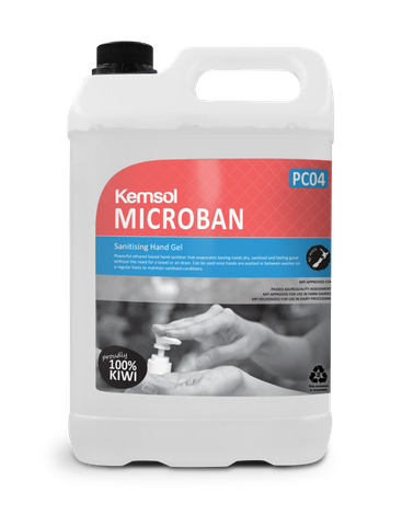 Kemsol Microban Instant Hand Sanitiser