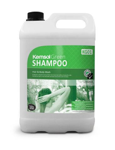 Kemsol Green Shampoo - Hair & Body Wash
