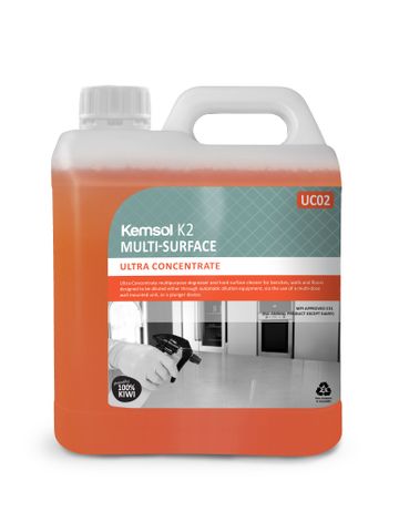 Kemsol K2 Ultra Concentrate Multipurpose Spray n Wipe - 2L