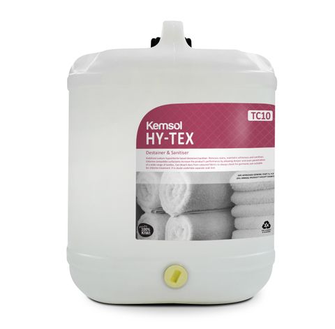 Hy-Tex Destainer Sanitiser - 20L